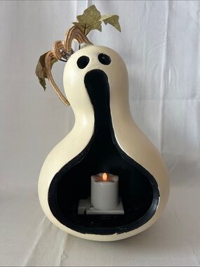Gemmy Halloween ~ Scream ~ Ghostly Gourd Blow Mold 12”